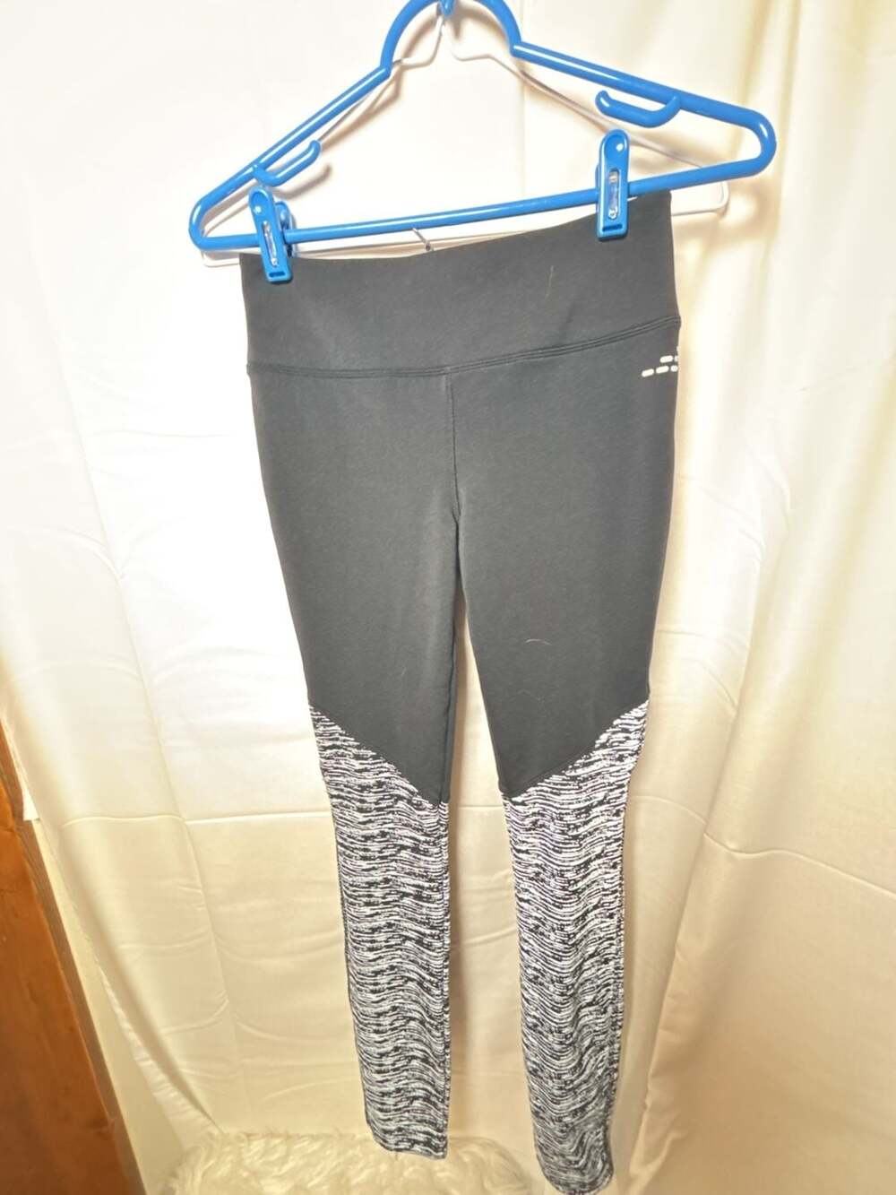 BCG Bio Viz 360 Reflective Black & White Patterned Leggings XS